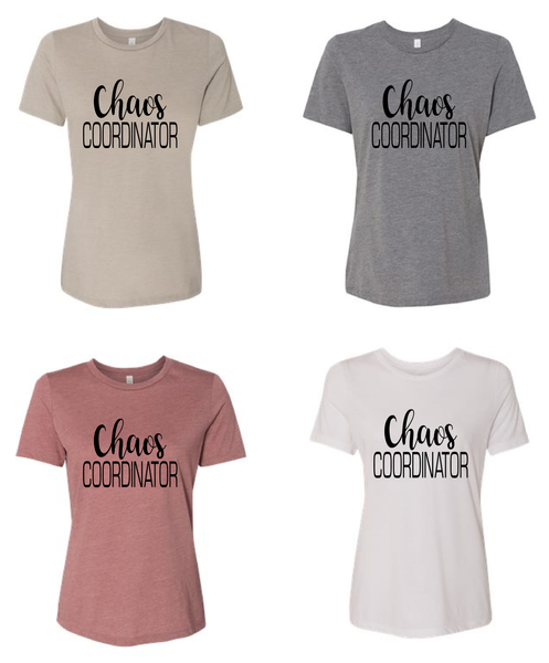 Chaos Coordinator / Mother's Day Shirt / Mom tshirt / tee / gift for Mom