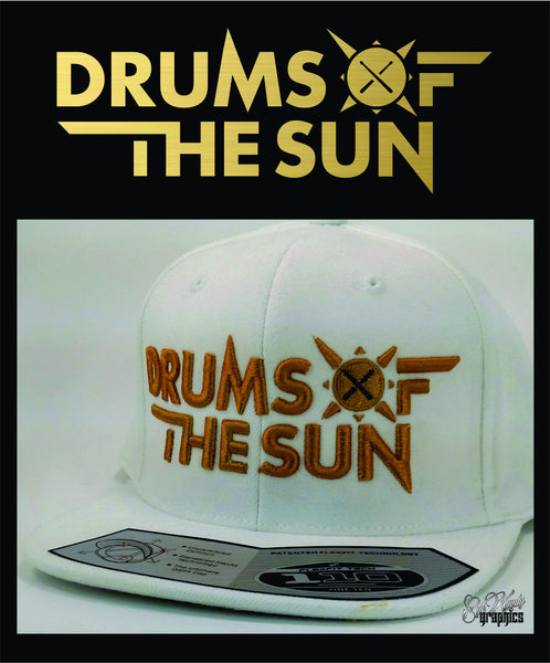 Drums of the Sun Flatbill Snapback 3D PUFF