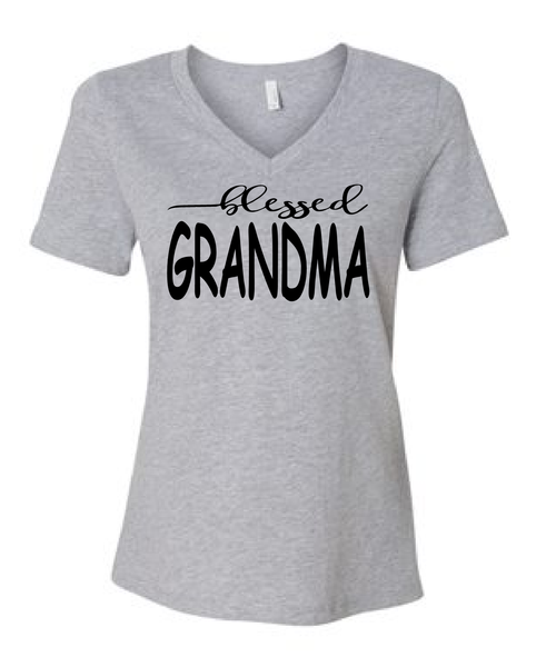 Blessed Grandma/mom shirts/gift for mom/mothers day gift/mom t-shirt/mom tops/mom clothes