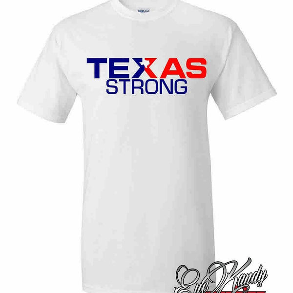 Texas Strong RWB Tee - Recovery Fundraiser
