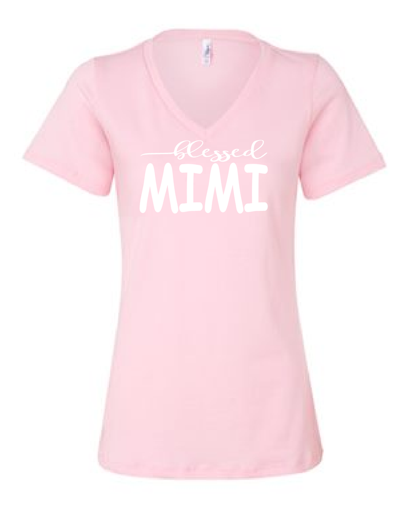 Blessed Mimi/mom shirts/gift for mom/mothers day gift/mom tees/mom t-shirt/mom tops