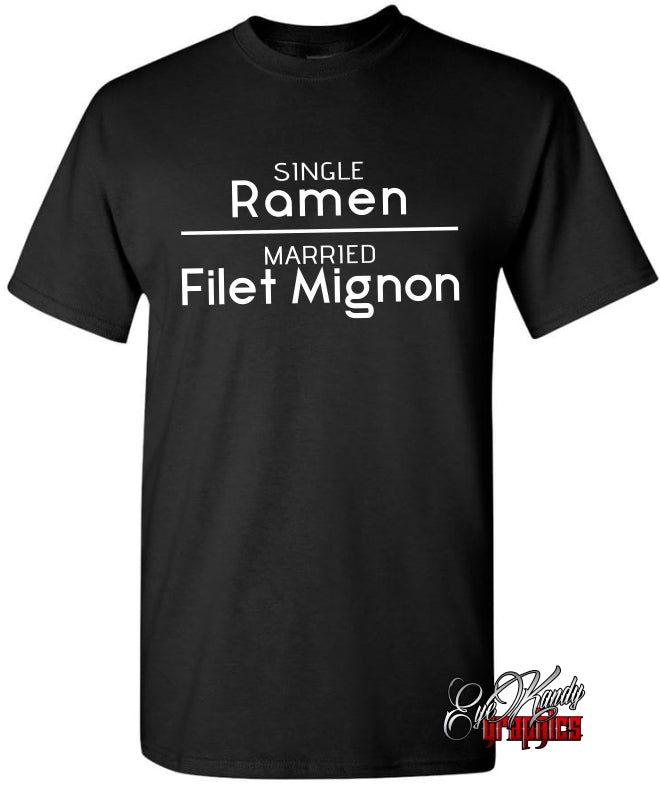 Single Ramen is better than Married Filet Mignon